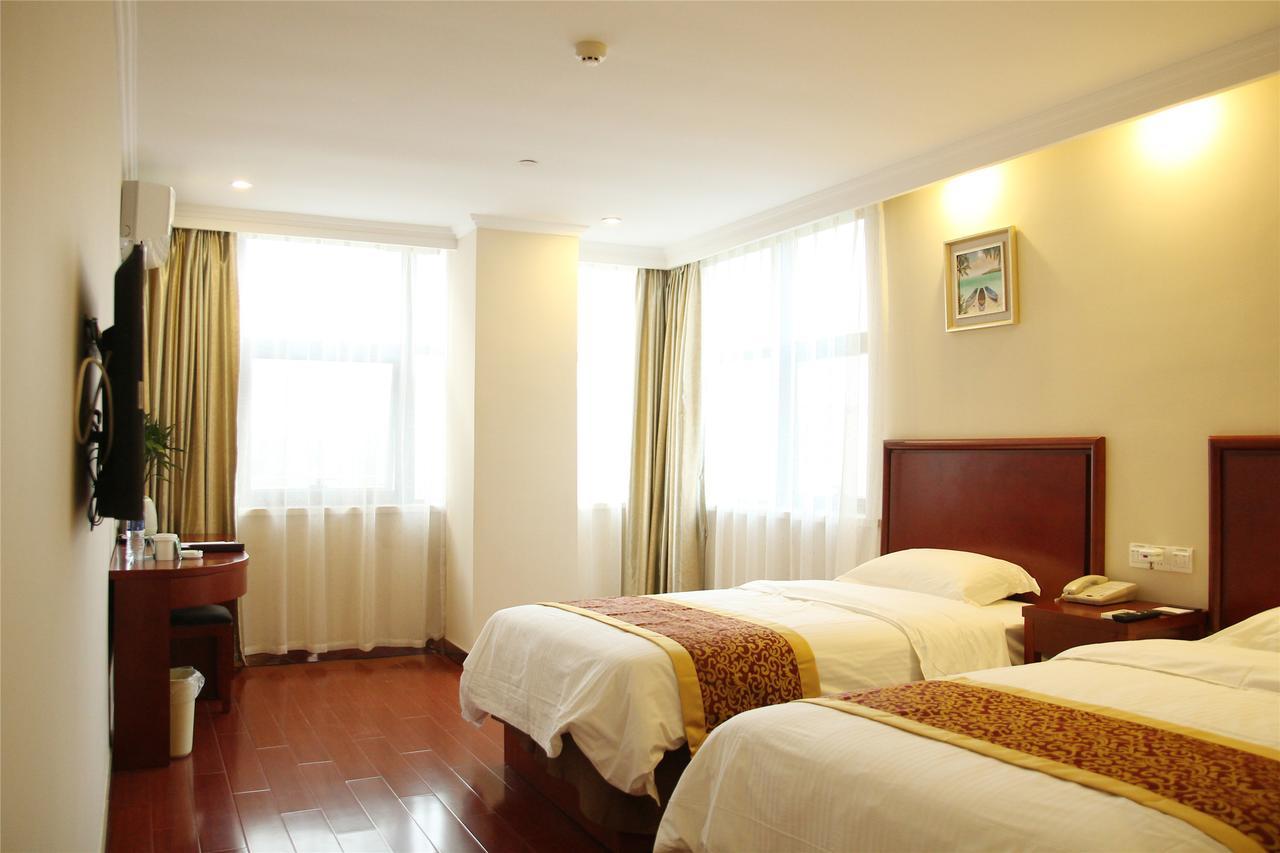 Greentree Inn Jiangsu Suzhou Kunshan High Speed Rail Station Hengshan Road Express Hotel Экстерьер фото