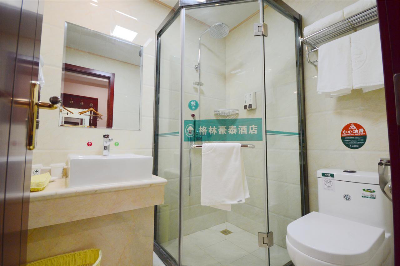 Greentree Inn Jiangsu Suzhou Kunshan High Speed Rail Station Hengshan Road Express Hotel Экстерьер фото