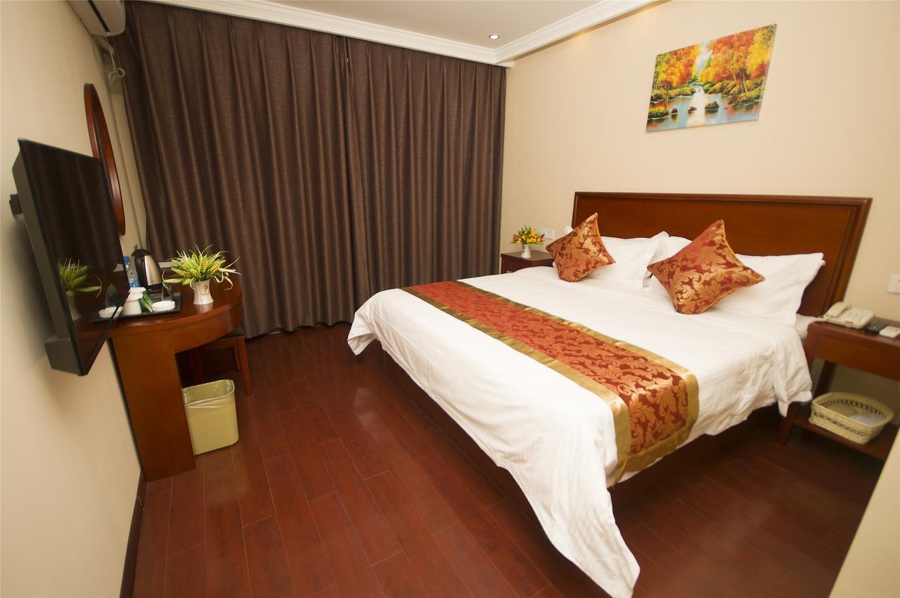 Greentree Inn Jiangsu Suzhou Kunshan High Speed Rail Station Hengshan Road Express Hotel Экстерьер фото